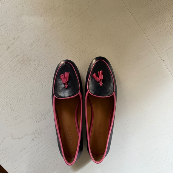 New JMcLaughlin Cecily Loafer in Navy/Pink, Size 9 - Picture 2 of 3